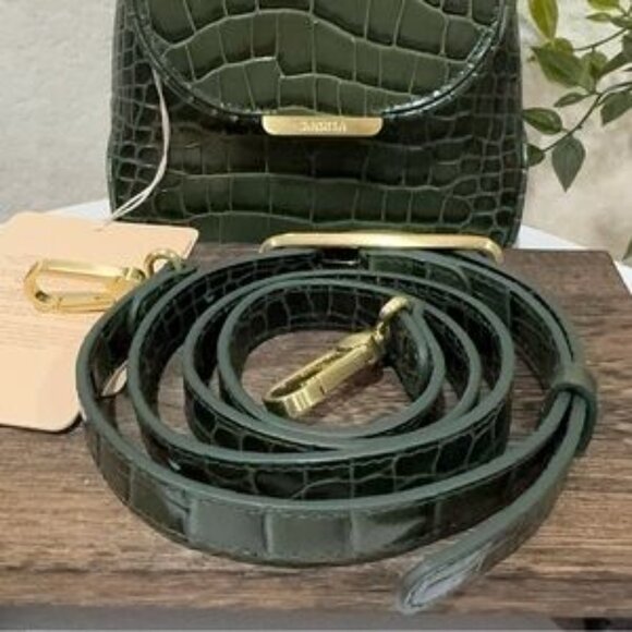 NWT Sancia The Merida Mini Bag in Green - Picture 4 of 13